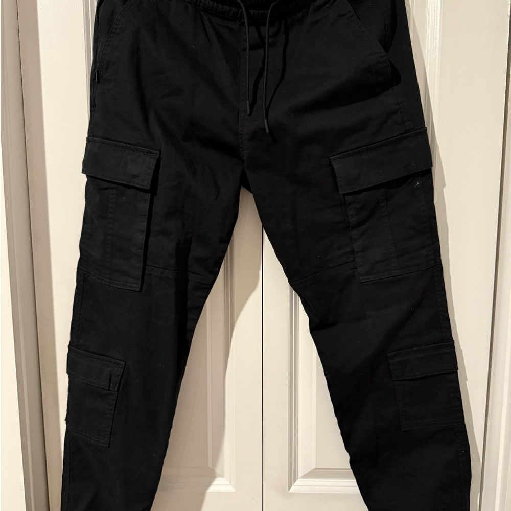 Hollister Men's Dark Cargo Pants